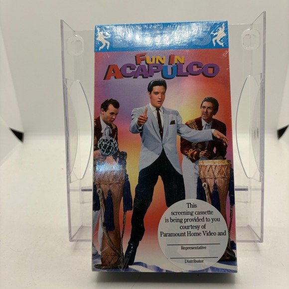 Fun In Acapulco VHS Elvis Presley Paramount Home Video Sealed Movie - Picture 1 of 3